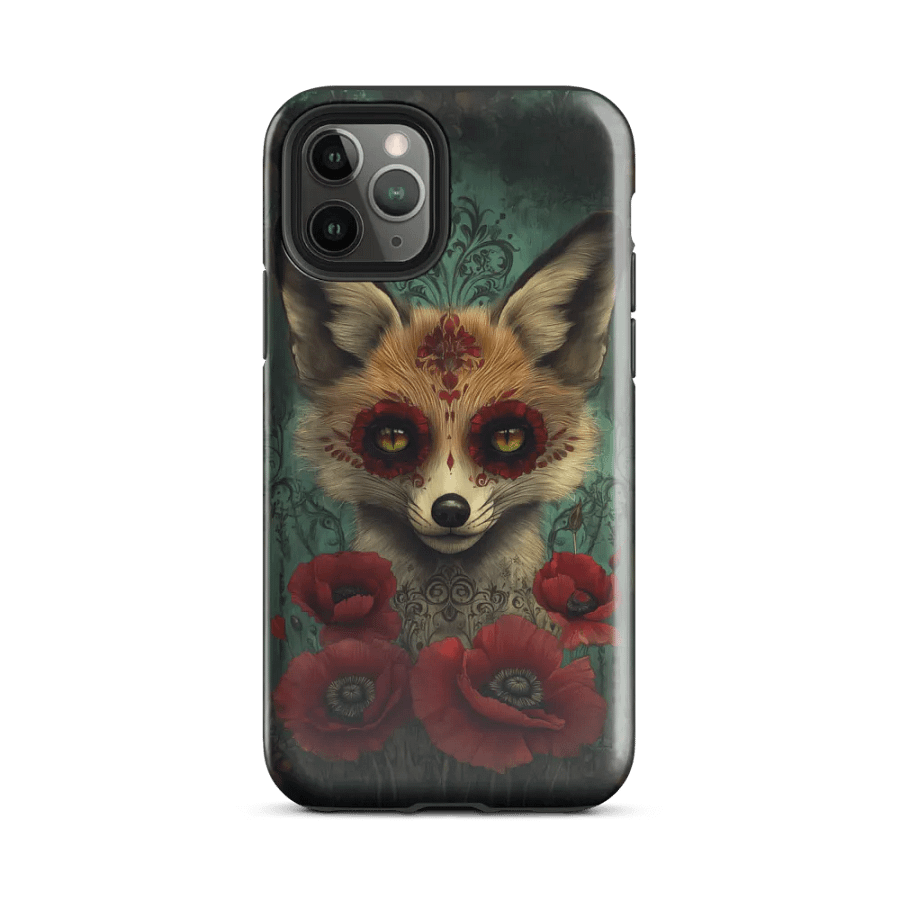 Fox Red Poppies - Tough Phone Case product image (49)