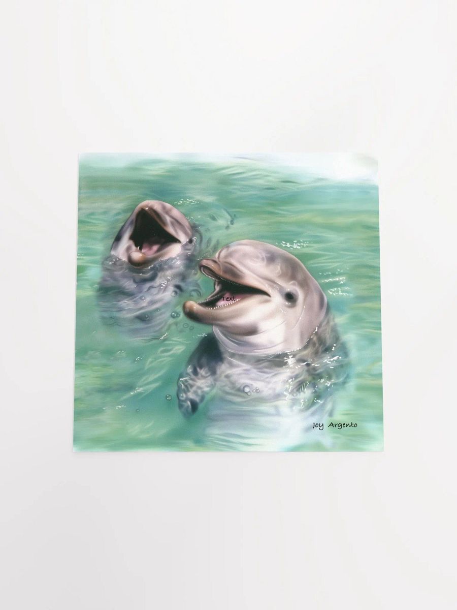 Dolphin Buddies Print product image (4)