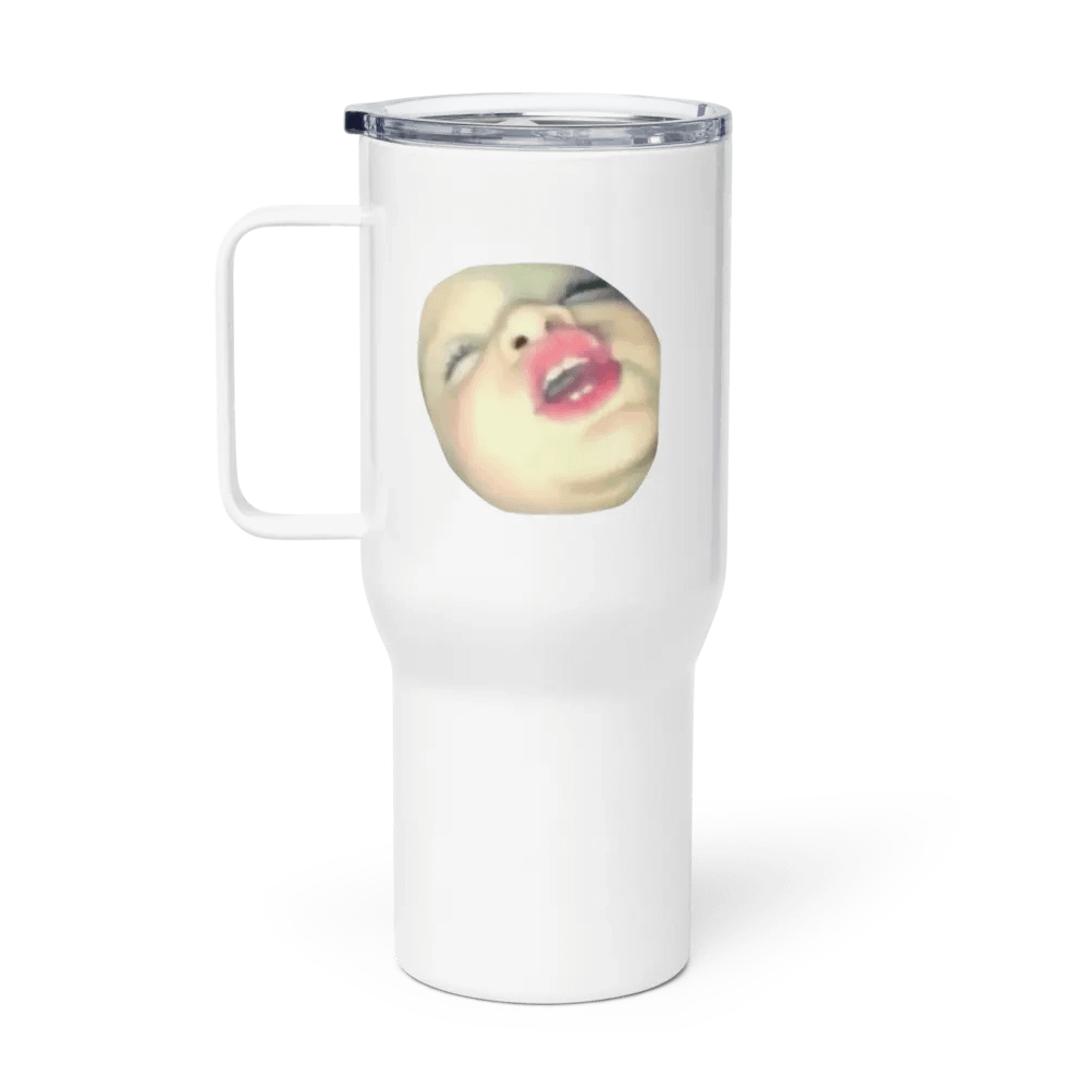 I smell like BEEF Travel mug product image (1)