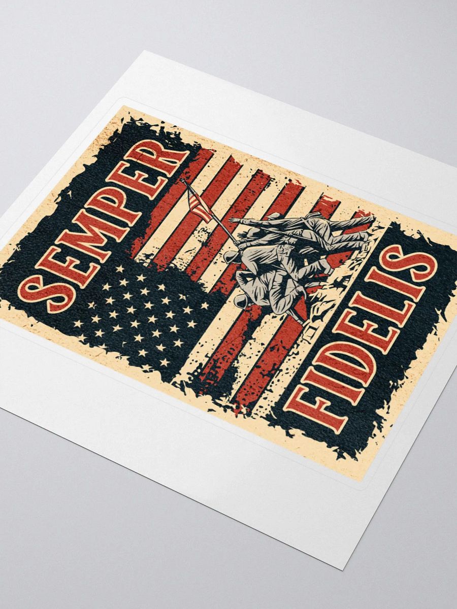 Semper Fidelis Sticker product image (3)