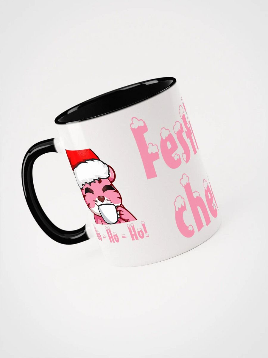 "Winter Holidays!" Ceramic Mug with Color Inside product image (4)