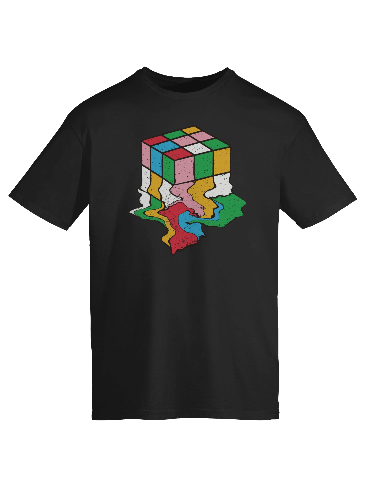 Melting Cube Drip T-Shirt product image (115)