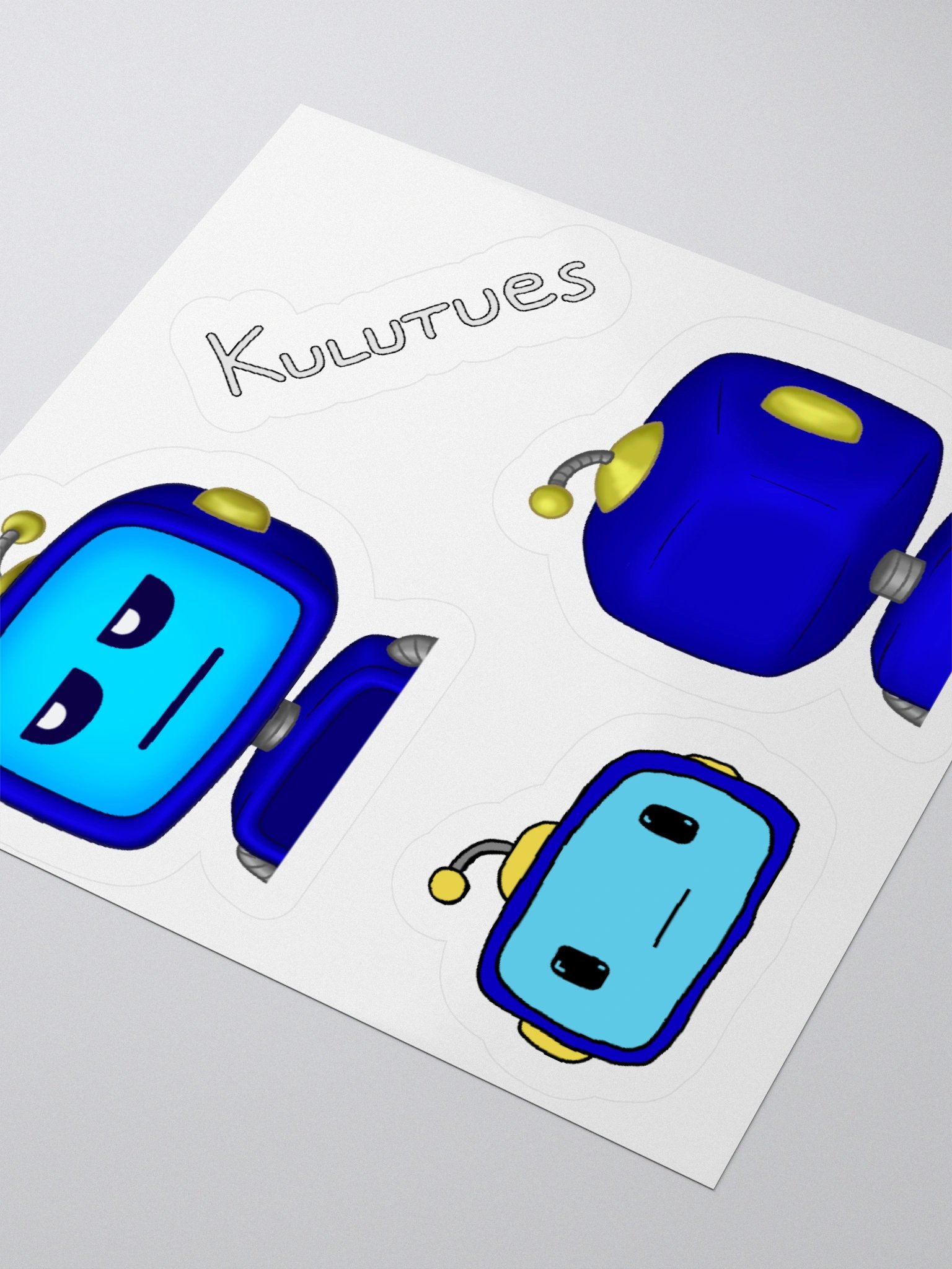 Sticker Sheet - Leave/Arrive & Squiggletues product image (3)