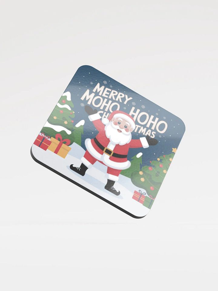 Moho Hoho Merry Christmas Coaster product image (1)
