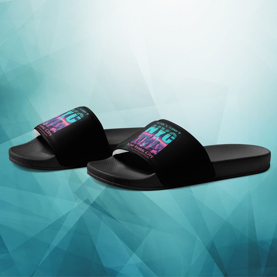 NYC New York City Graphic Women's Slides product image (7)