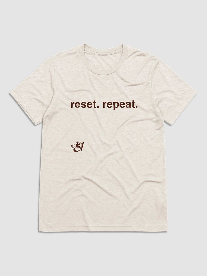 reset. repeat. tee product image (1)