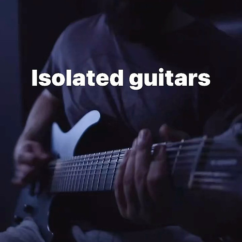 Isolated guitars vs guitars in the mix 🔥
This guitar tone for my track “Echoes” was made by blending 2 different amp sims tog...