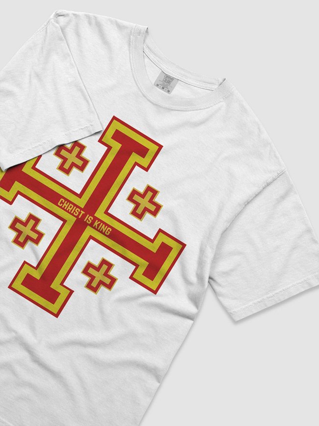 Christ is King Jerusalem Cross