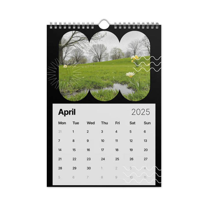 SEASONAL NATURE WALL CALENDAR 2025 product image (1)
