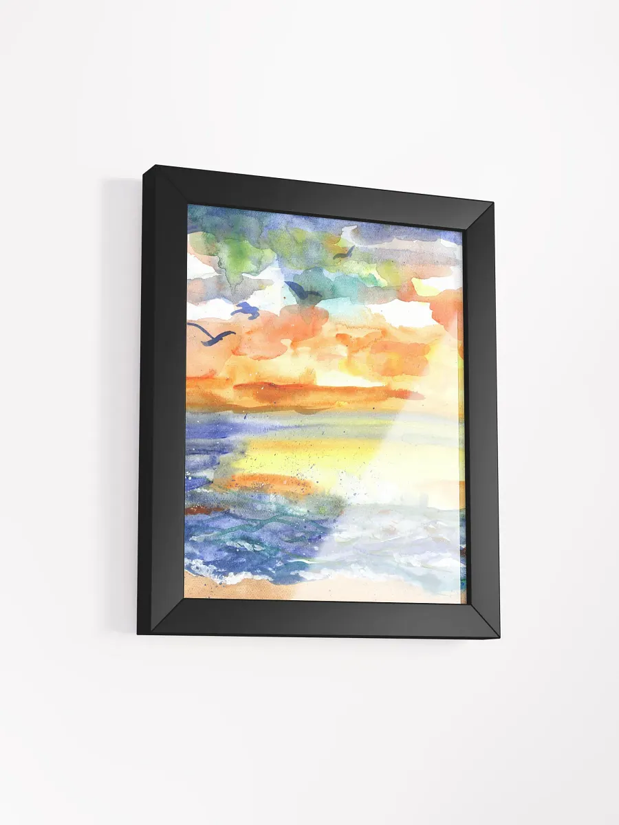 Playful Sea Framed Print product image (5)