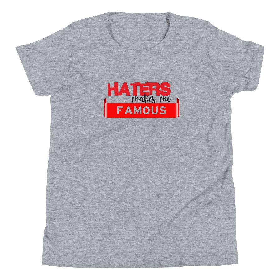 Kids T-Shirt (Haters Makes Me Nervous) Letter product image (4)
