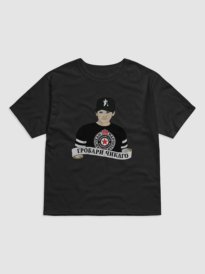 Grobari Čikago KK Partizan Champion Relaxed-fit T-Shirt product image (1)