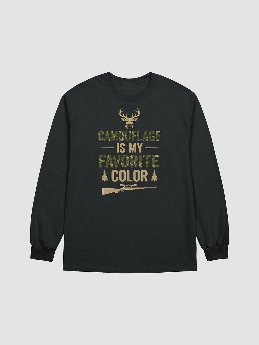 Long Sleeve Camo Shirt – Camouflage Is My Favorite Color product image (1)