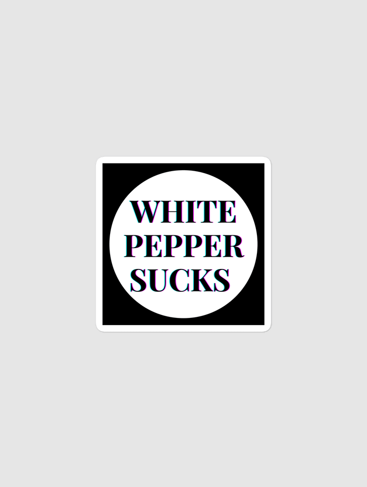 White Pepper Sucks! product image (1)