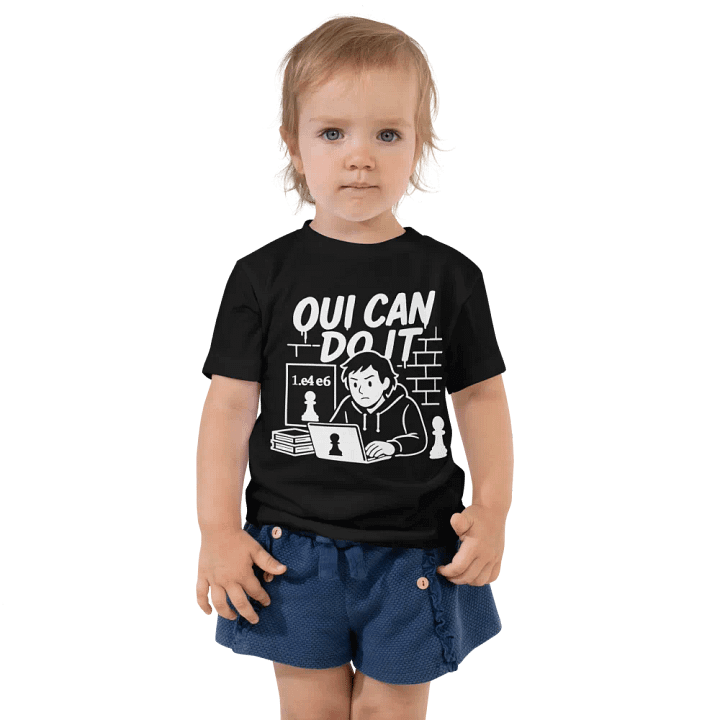 Oui Can Do It - Toddler T-Shirt product image (1)