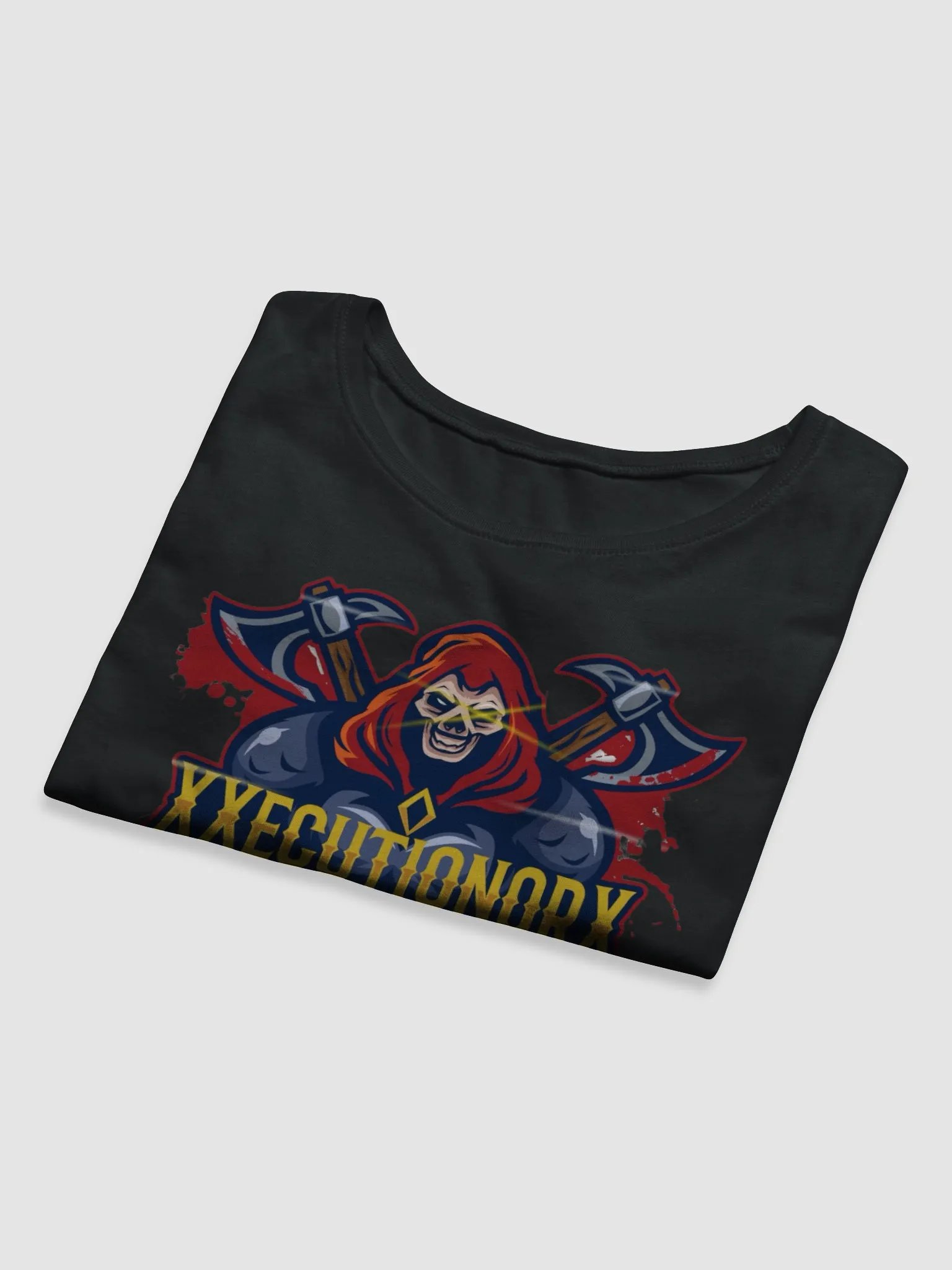 Skull-Faced Gamer Crop Tee product image (23)