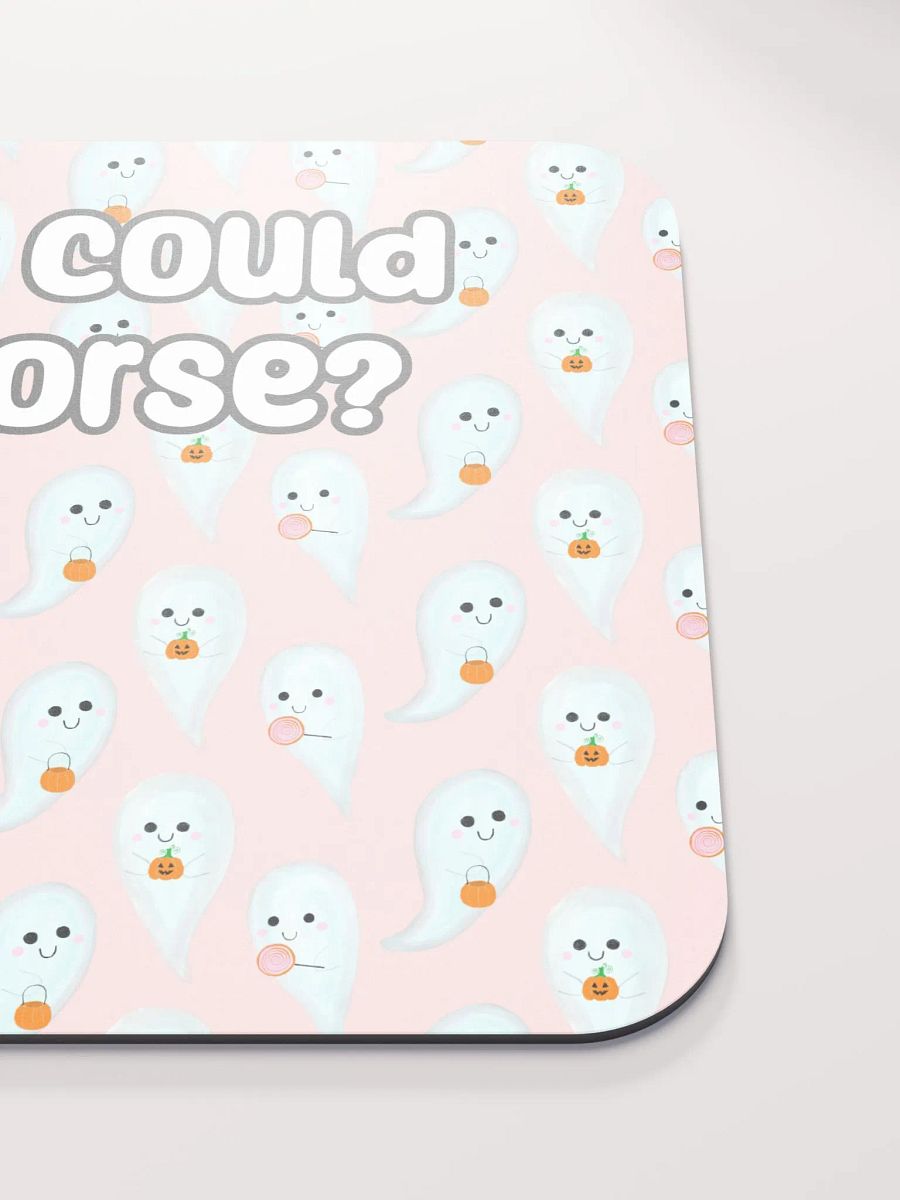 What Could Be Worse? Medium Mouse Mat - cute ghosts product image (5)