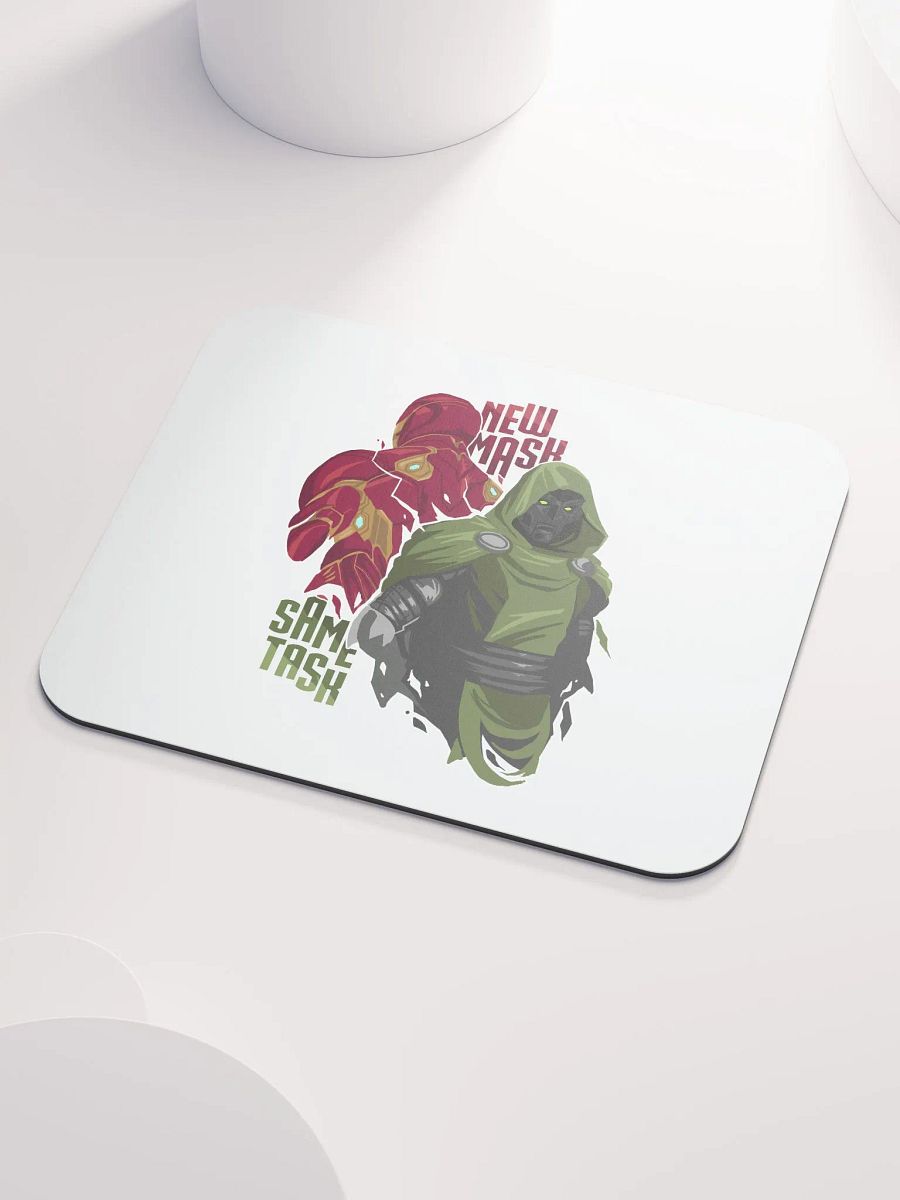 'New Mask Same Task' Mousepad product image (3)