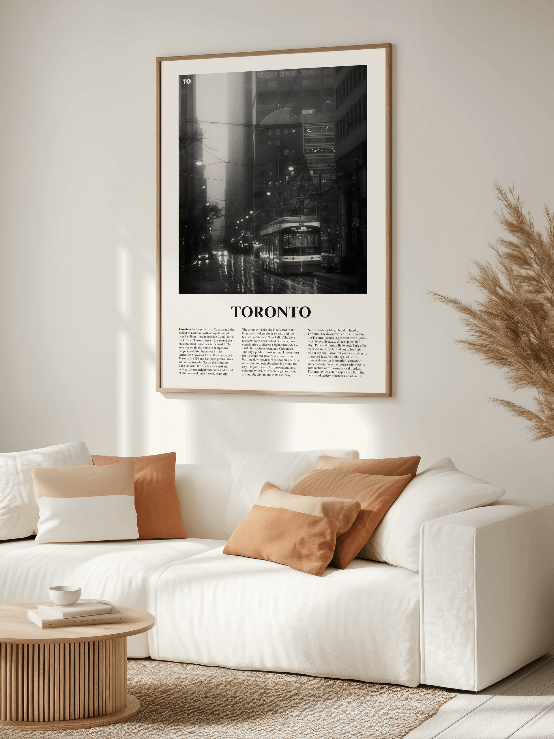 Toronto 06 Newspaper Poster | Framed product image (3)