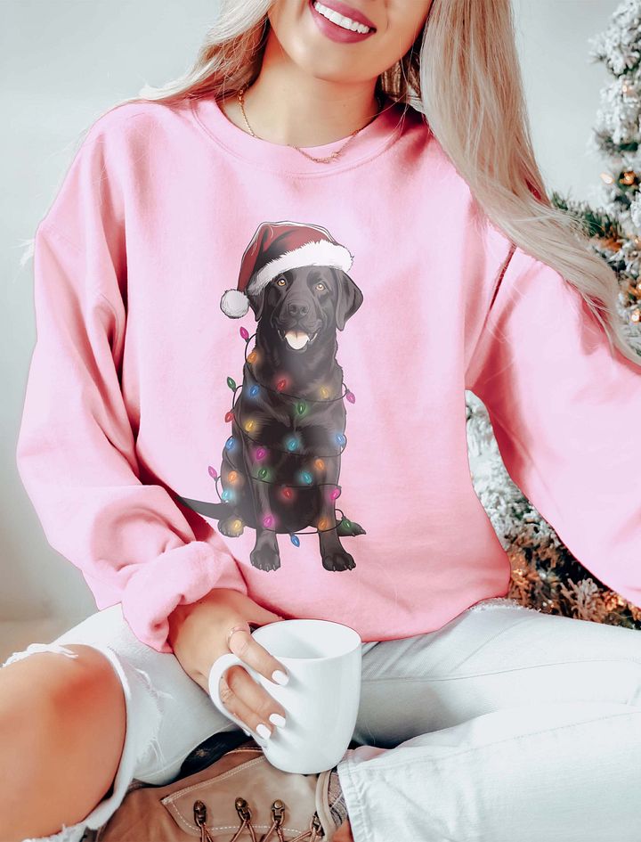Funny Black Labrador Retriever Christmas Sweatshirt for Labrador Paw-rents product image (11)