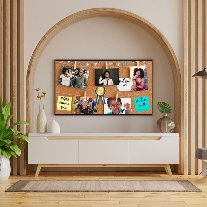 Pin Up Dad TV Frame Art product image (2)