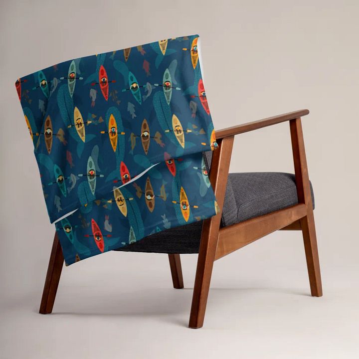 Underwater Surprise - Throw Blanket product image (2)