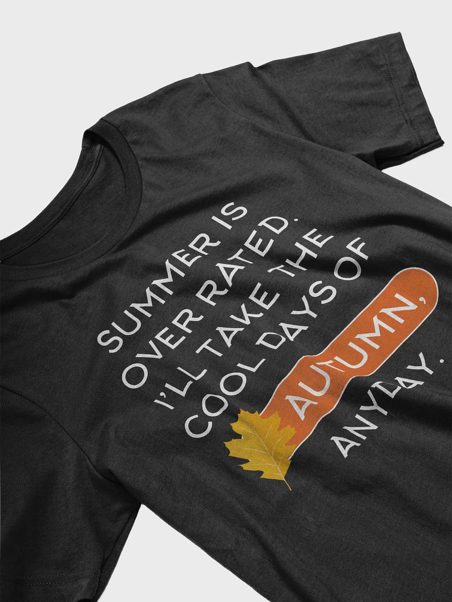 🍂 Summer is Overrated, I'll Take the Cool Days of Autumn T-Shirt | Funny Fall Season Shirt | Cozy Autumn Lover Tee product image (18)