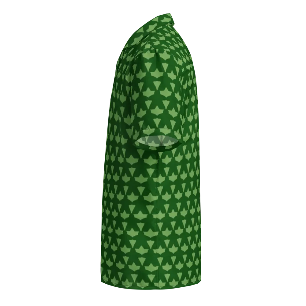 Meeple Hawaiian Shirt (Green) product image (4)