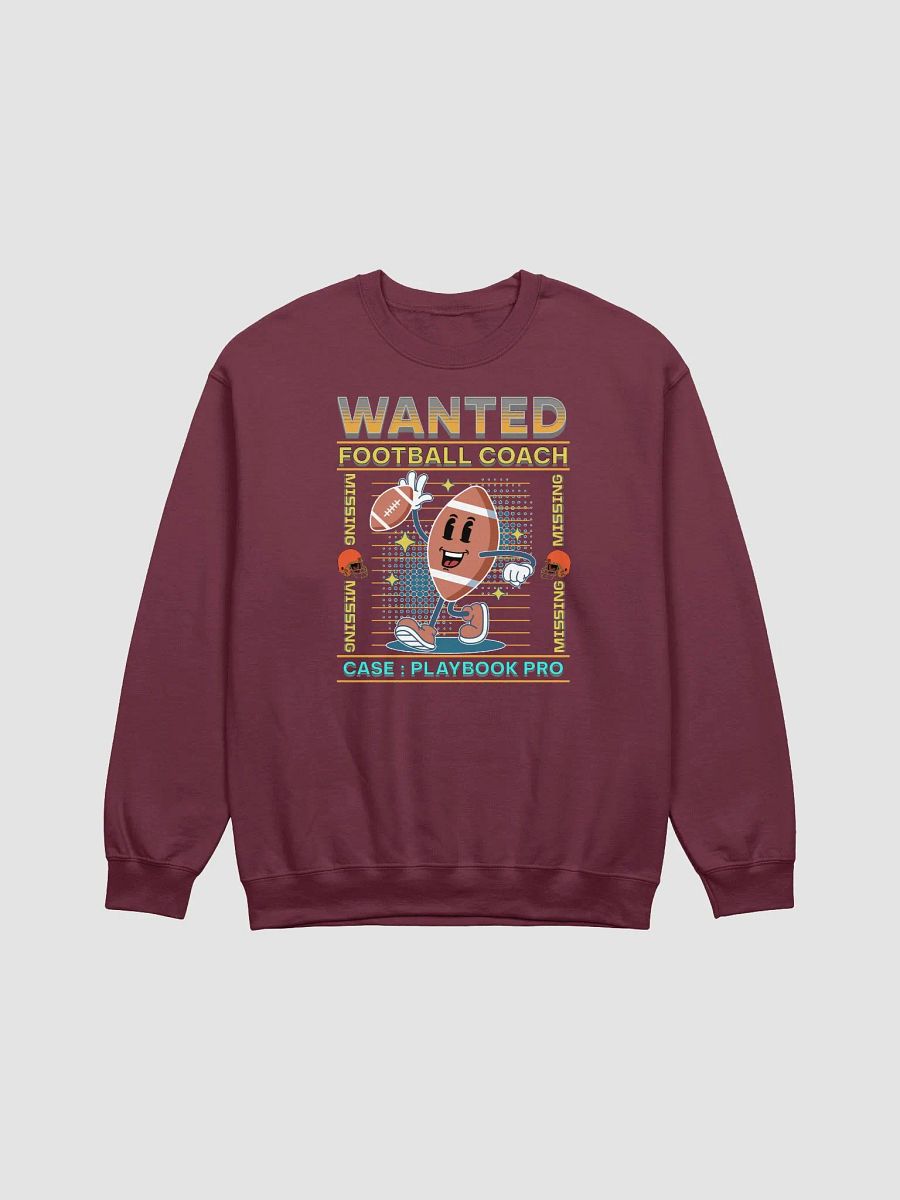 Wanted Coach Football Crewneck Sweatshirt product image (7)