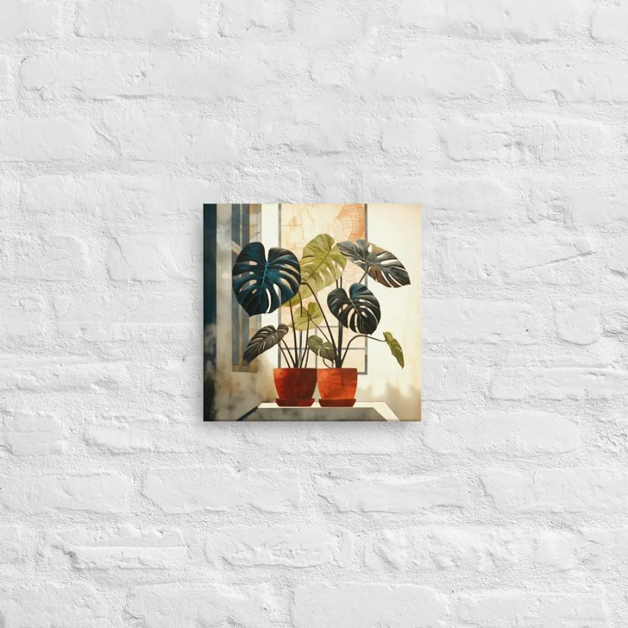 Art2401-07 Potted Plants Still Life - Canvas Print - sm product image (9)