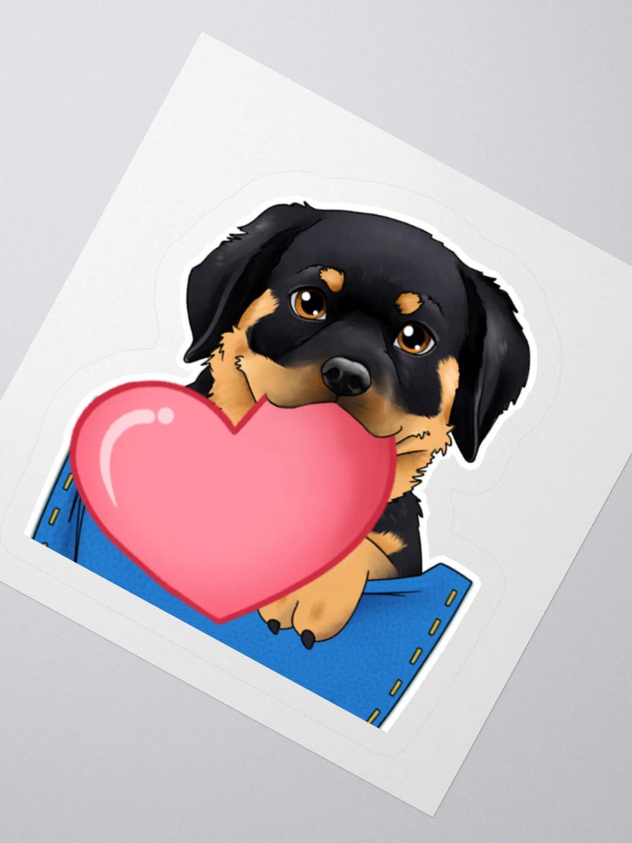 Rottie Luv Emote Sticker product image (2)