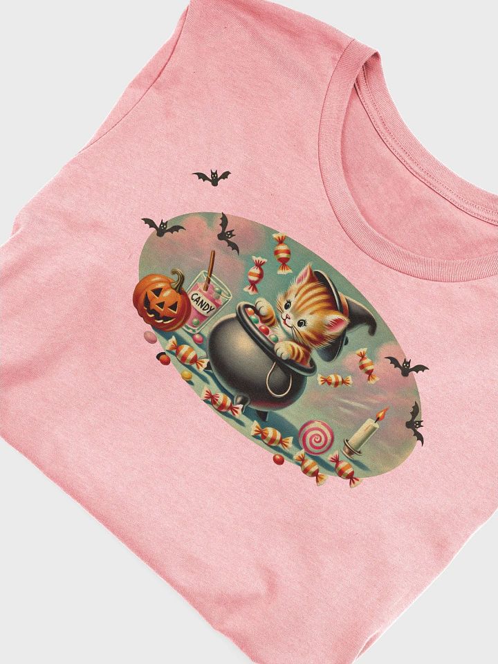 Halloween Cauldron Kitten Supersoft T-Shirt product image (101)