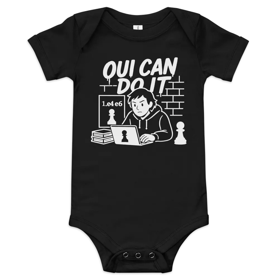 Oui Can Do It - Baby One Piece product image (1)