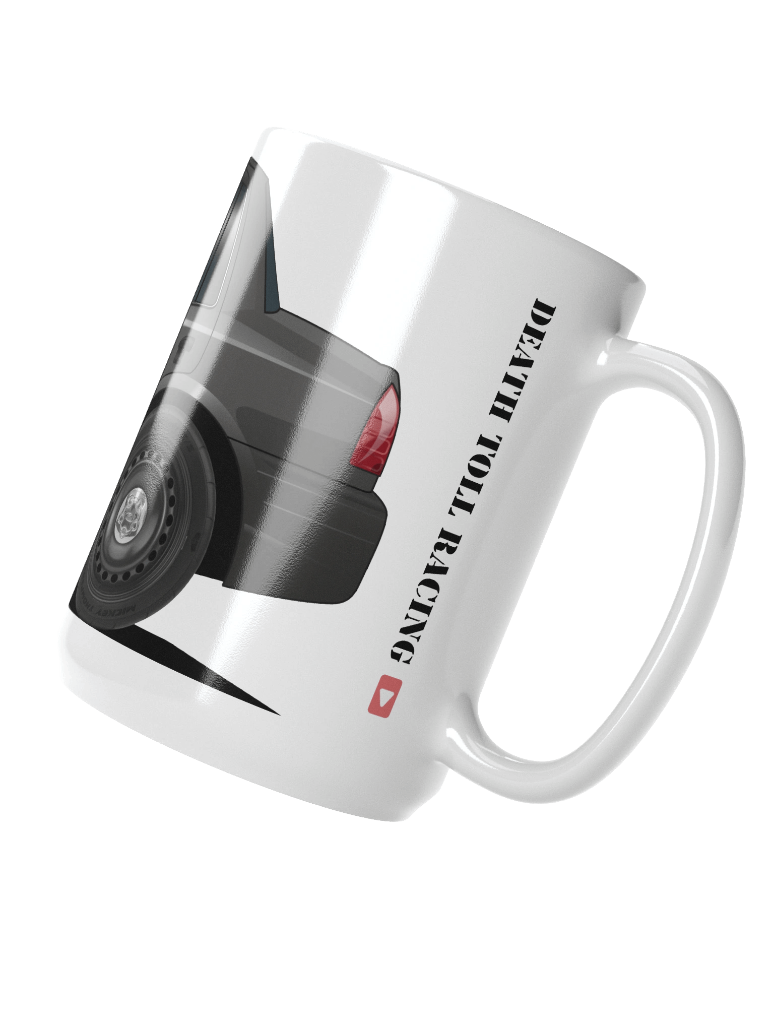 Twin Turbo Crown Vic Side View Mug product image (3)