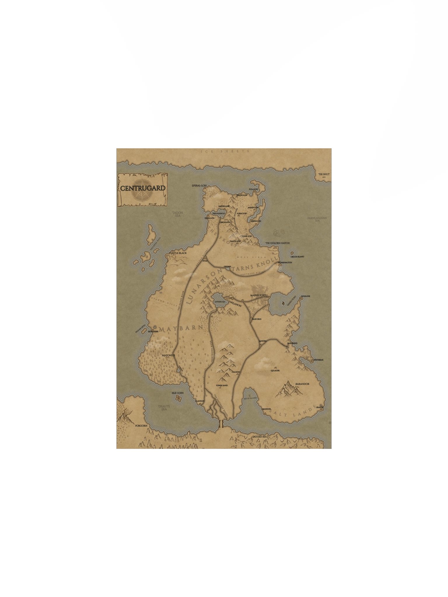 Emerald Fire Poster product image (1)