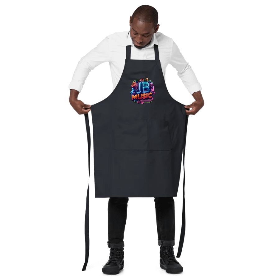 Neon JB Music Logo Apron product image (2)