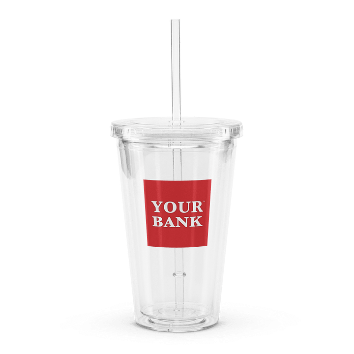 Your Bank Clear Tumbler product image (1)
