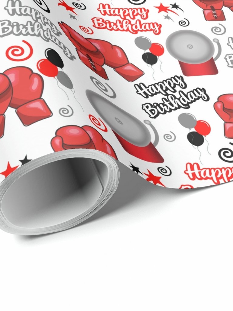 Boxing Birthday Wrapping Paper product image (1)