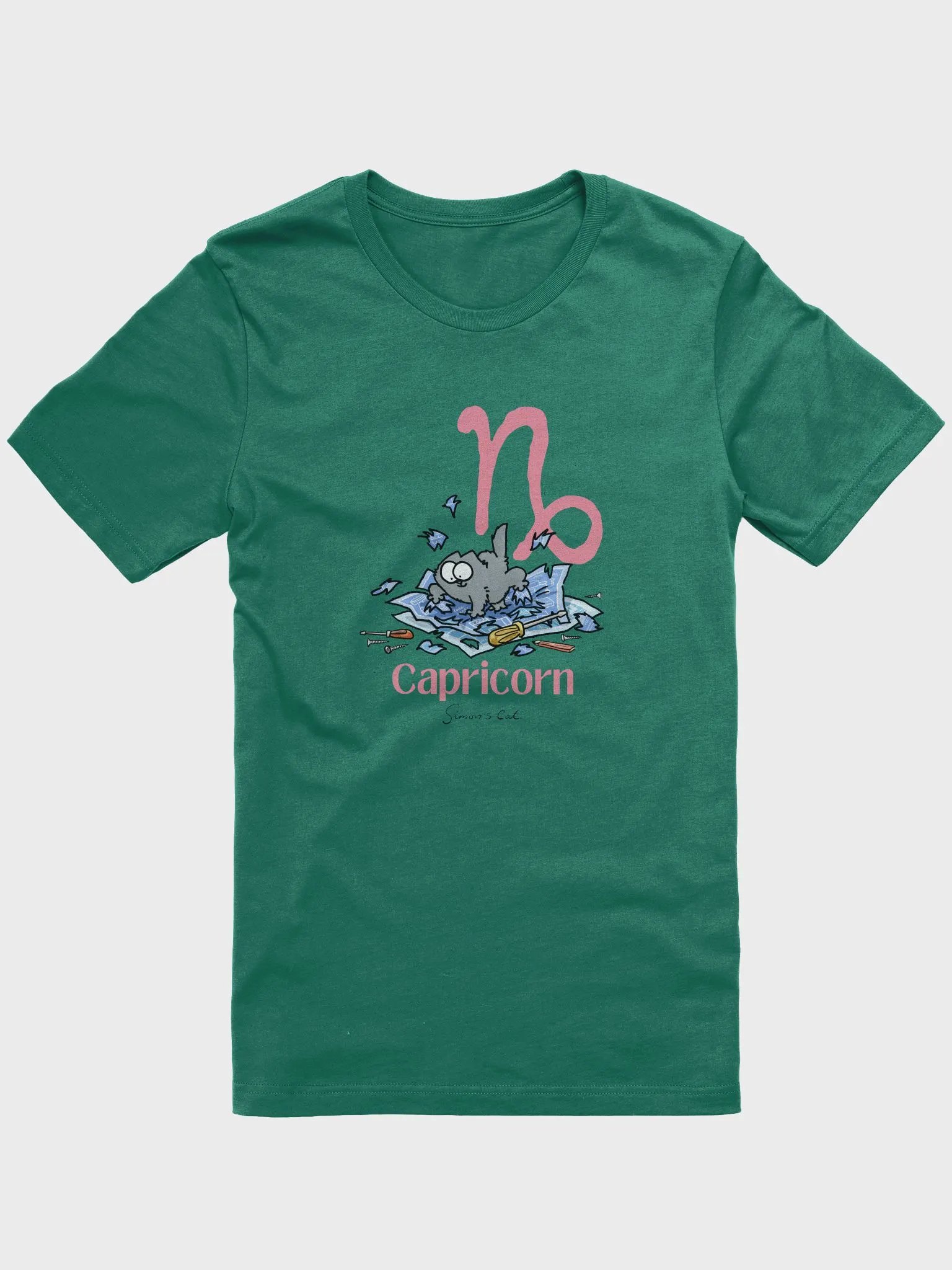 Capricorn Kitten T-Shirt product image (52)