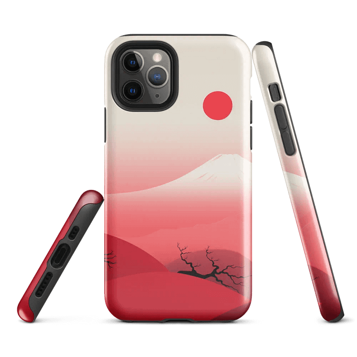 Fuji Red Sun iPhone® Tough Case product image (2)