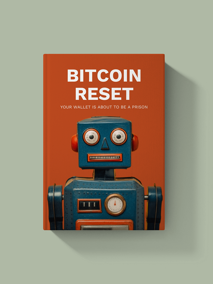 Bitcoin Reset | Your Wallet Is About to Be a Prison product image (1)