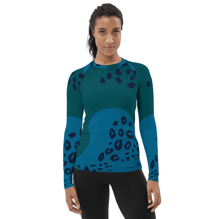 Leopard Dream Women's Rash Guard product image (1)