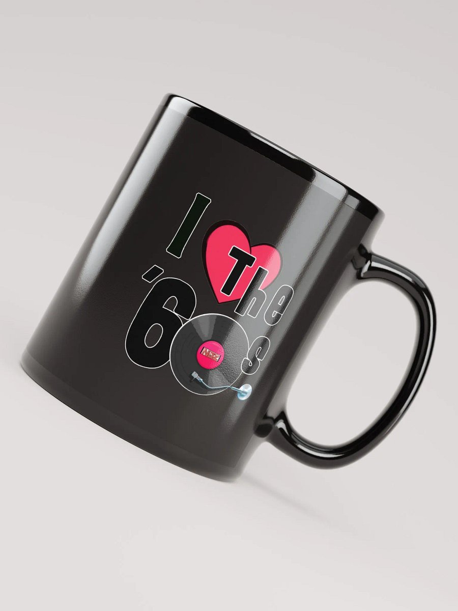 I Love The '60s Mug Black product image (7)