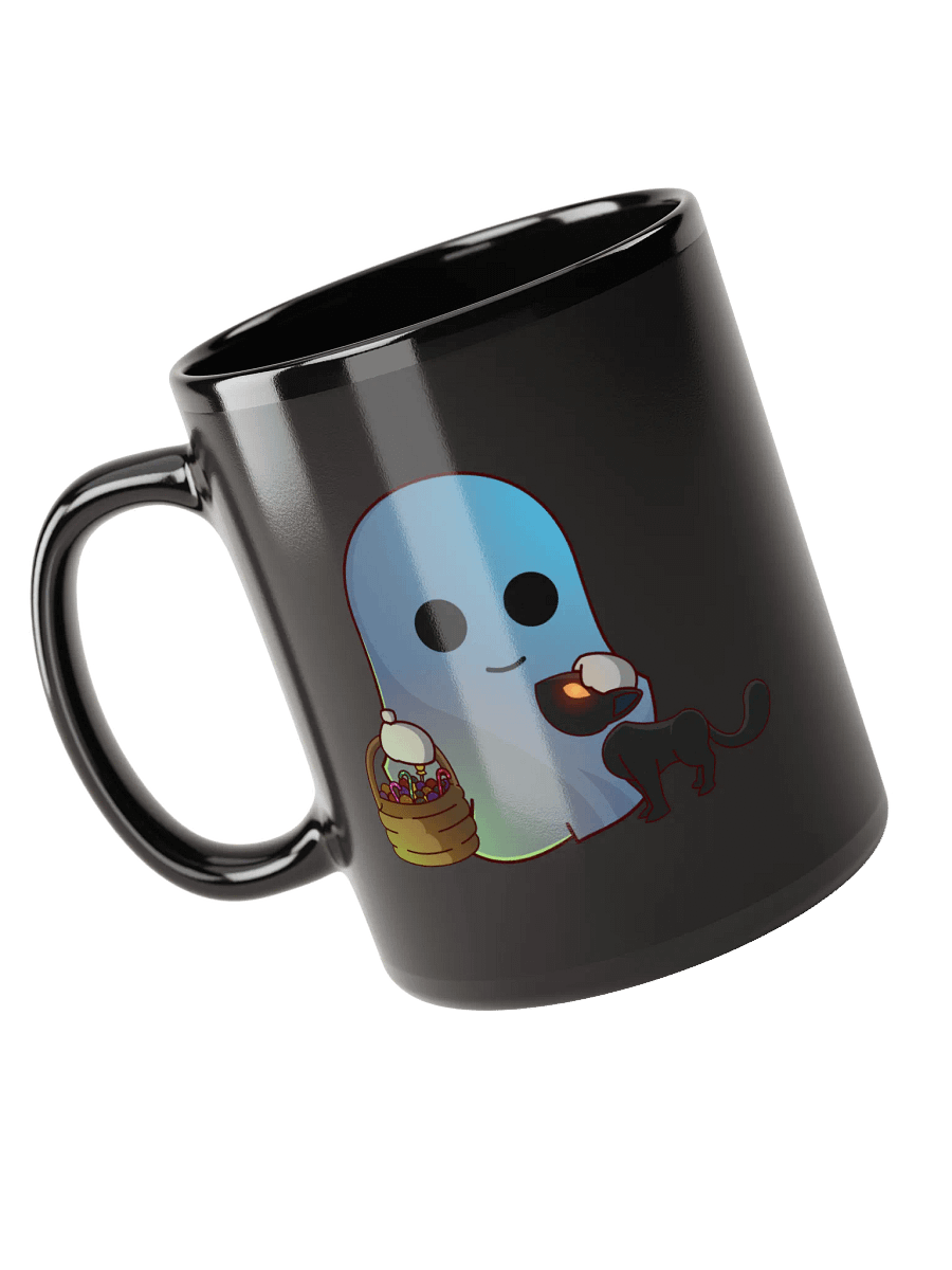 Pet ghost - Black mug product image (1)