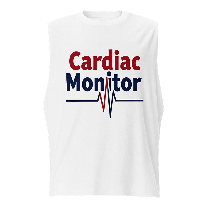 EKG Heartbeat Muscle Tank product image (1)