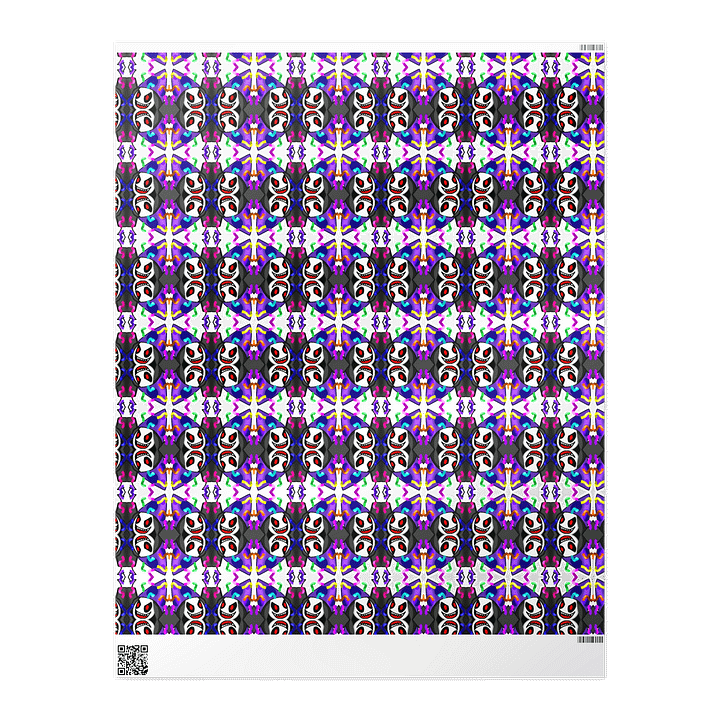 Grim Cheer - Custom Printed Wrapping Paper product image (2)