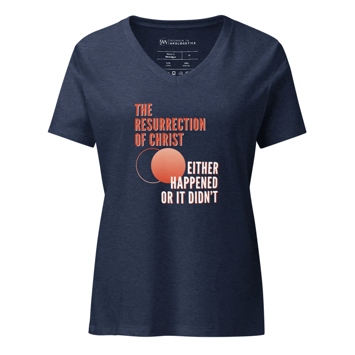 The Resurrection Objective Truth Claim V-Neck Women’s T-Shirt product image (15)