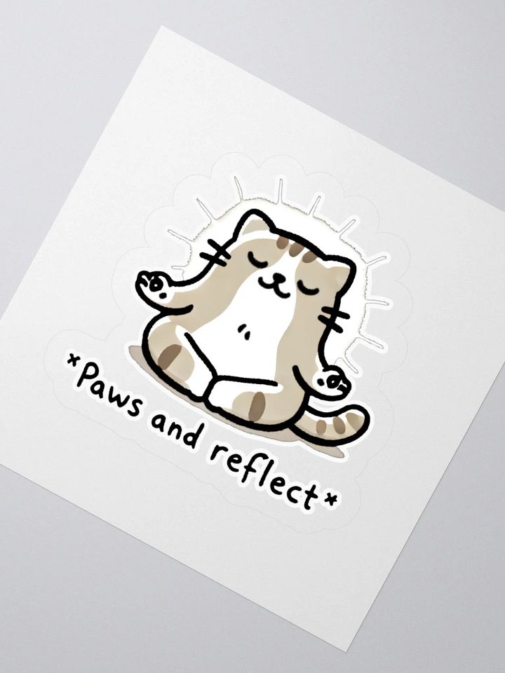 Paws and Reflect Sticker product image (4)