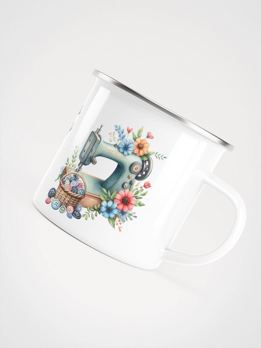 It's Sew Easy Vintage Sewing Machines Enamel Mug product image (5)