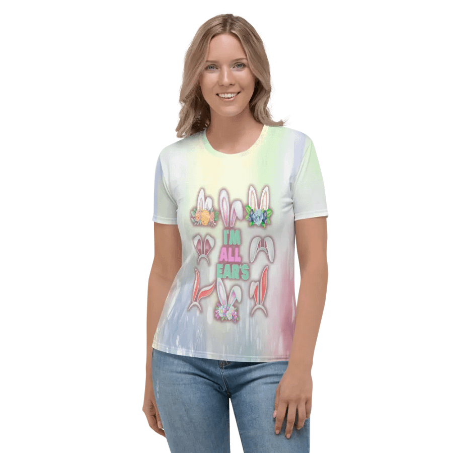 I'm All Ears Easter All Over Print T-shirt product image (2)